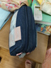 OOPSDAY美式復古牛仔痛窗筆袋追星女孩小學(xué)生高顏值大容量多層收納文具袋小眾文具盒初中男生耐臟鉛筆袋 WW（深牛仔） 曬單實(shí)拍圖