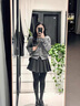 巧丂深灰色百褶裙女春秋2025新款冬季毛呢半身裙高腰顯瘦加厚jk短裙 深灰色 -毛呢常規(guī)款 M 【90-105斤】 曬單實拍圖