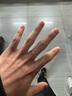 銀千惠999足銀情侶戒指施華洛世奇鋯男女一對戒鐘情久久生日禮物送女友 愛戀交織對戒（足銀）+七倉配送/當次日達 精美禮盒 曬單實拍圖