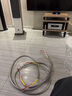 YYAUDIO楊陽高端6N無氧銅鍍銀HiFi級音箱線2.5平方喇叭線香蕉頭Y插音響功放連接線纜 喇叭線香蕉頭對香蕉頭【一對】 1.5米 曬單實拍圖