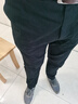增致牛仔【2025春夏新款】男士休閑褲男寬松黑色直筒商務(wù)百搭長(zhǎng)褲子男褲 曬單實(shí)拍圖