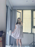 沂懿白色碎花吊帶連衣裙裙子女夏季新款純欲小個(gè)子顯瘦法式減齡蓬蓬裙 粉色碎花蓬蓬吊帶短裙【白色】 M 【建議90-110斤】 曬單實(shí)拍圖