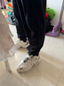AJCV品牌男鞋夏季2025新款透氣增高運(yùn)動(dòng)休閑鞋男士跑步百搭老爹鞋子男 米色 42 曬單實(shí)拍圖