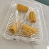 MRUN麥潤食品級抗菌包子饅頭保鮮盒餃子早餐專用收納盒大容量冷凍冰箱用盒 4L單個裝透明【帶抗菌更放心】 曬單實拍圖