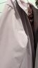 李寧防風(fēng)防潑水丨運(yùn)動(dòng)風(fēng)衣女夏季純色馬蹄型袖口健身連帽開衫外套 【防風(fēng)透濕】蓮紅紫-4 XL 曬單實(shí)拍圖