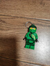 LEGO樂高鯊魚人香腸人香蕉人兔子宇航員玩偶積木LED燈電筒鑰匙扣 綠忍者發(fā)光鑰匙扣 曬單實拍圖