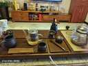 GIANXI茶盤一體式功夫茶臺(tái)全自動(dòng)燒水壺家用泡茶臺(tái)功夫茶具茶道竹茶盤 品益茶盤【黃花梨色】無電器 曬單實(shí)拍圖