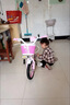 珂優(yōu)特兒童自行車3-6-7-10歲腳踏車單車公主款輕便男女小孩寶寶學生童車 櫻花粉 【加固車架+輔助輪+禮包】 12寸適合2-5歲【身高80-105CM】 曬單實拍圖
