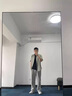 真維斯亞麻襯衫男士短袖男款2025新款五分袖棉麻襯衣休閑夏季男裝 淺軍綠 XL 【推薦體重130-145斤】 曬單實(shí)拍圖