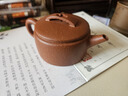 藏壺天下宜興紫砂壺純手工高檔紫砂茶具單壺原礦紅降坡泡茶壺漢瓦壺 漢瓦 180ml 曬單實(shí)拍圖