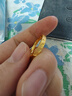 周生生永系列 愛心足跡 素圈 黃金戒指 足金開口戒 78037R計(jì)價(jià) 3.15克(含工費(fèi)100元) 曬單實(shí)拍圖