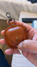 kpay適用蘋(píng)果airpods4保護套皮質(zhì)藍牙耳機軟殼AirPods4一體不掉蓋防摔 新款Airpods4-【淺棕色】掛鉤款*皮質(zhì)耳機套 曬單實(shí)拍圖