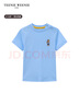 Teenie Weenie  Kids【涼感】小熊童裝25年男女童寶短袖T恤衫打底衫 淺藍色 140 cm 曬單實(shí)拍圖