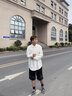 雪倫朵白色襯衫男夏季冰絲休閑寬松垂感男士長袖襯衣痞帥高級感西裝內(nèi)搭 白色 L （卡碼拍大一碼） 曬單實(shí)拍圖