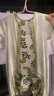 babycare嬰兒連體衣桑蠶絲嬰兒服春裝包屁衣寶寶衣服 咯咕豆芽綠 66cm  曬單實拍圖