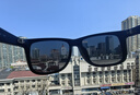 雷朋（RayBan）雷朋太陽鏡男女款方形前衛(wèi)墨鏡潮流彩膜反光鏡面0RB4165F可定制 622/6G黑色鏡框灰色反光鏡片 尺寸58 曬單實拍圖