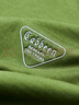 卡賓（CABBEEN）【純棉】高周波LOGO長袖T恤男裝2024秋季新款寬松潮牌打底衫 橄欖綠88 S /165/46 曬單實拍圖
