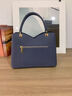 Reessy奢侈品牌包包女包單肩斜挎媽媽包2026新款百搭手提通勤托特包 藍色(禮盒裝) 曬單實(shí)拍圖