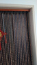 鼎裕峰全桃木葫蘆珠簾化解對(duì)門隔斷玄關(guān)客廳衛(wèi)生間掛簾免打孔家用門簾子 胡桃木色全桃木葫蘆 35條-高1.92米齊平 曬單實(shí)拍圖