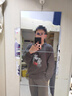 森馬（Semir）迪士尼米奇家族合作系列衛(wèi)衣男做舊復(fù)古2025春季寬松109125116105 曬單實拍圖