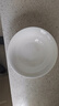 品聚德（PURJADE）骨瓷碗5.5-9英寸家用吃飯碗反口面碗斗笠碗純白陶瓷大號湯碗面碗 8英寸骨瓷斗笠碗1個(gè) 曬單實(shí)拍圖