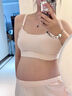 Spring Maternity喜臨孕婦內褲托腹產(chǎn)后收腹無(wú)痕高彈力塑身舒適親膚內褲 低腰內褲-柔膚白 F（均碼） 曬單實(shí)拍圖
