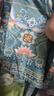 樂卡利【配項(xiàng)鏈】?jī)和R面裙女童漢服改良古風(fēng)套裝女孩中國風(fēng)古裝明制 長(zhǎng)袖套裝 身高140cm【贈(zèng)項(xiàng)鏈】 曬單實(shí)拍圖