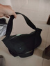 悠澤休閑運動(dòng)單肩斜挎包女大容量旅行包袋男士情侶干濕分離瑜伽健身包 黑色 曬單實(shí)拍圖