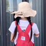 CHANEELR & KARITH防曬帽子女太陽帽夏天遮臉遮陽防紫外線UV大檐帽漁夫帽女2024新款 米色 均碼 曬單實拍圖