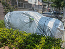 京致享車衣全車罩防曬防雨防塵罩防風遮陽布擋雨布加厚防雪霜套專車定制 適用于東風風神皓極專用車衣全車罩 銀色加棉加厚牛津布汽車衣罩外套 曬單實拍圖