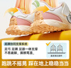 基諾浦（ginoble）學(xué)步鞋18個(gè)月-5歲男女寶童鞋2025年春季機能鞋GW1695亮白/粉色 曬單實(shí)拍圖