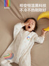 bebebus嬰兒睡袋兒童恒溫分腿睡袋寶寶雙層連體睡衣四季通用 暖寶寶加厚寒冬款（14-18℃） M【80碼 推薦身高80-90cm】 曬單實拍圖