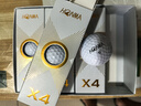 HONMA2024 X4新款高爾夫球四層球柔軟打感練習下場(chǎng)比賽12粒/盒 四層球白色 曬單實(shí)拍圖