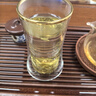 容山堂綠茶杯雙層玻璃水杯描金山巒茶杯觀山果汁杯大號(hào)泡茶杯防燙 曬單實(shí)拍圖