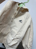 嘟嘟家寶寶戶(hù)外踏青輕薄防曬外套露營(yíng)風(fēng)秋款兒童休閑連帽衫春裝寬松vip 米白色 90 曬單實(shí)拍圖