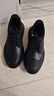 斯凱奇（Skechers）閃穿鞋slipins2025夏新款男鞋一腳蹬通勤商務(wù)休閑黑色皮鞋 全黑色/BBK 39.5 曬單實(shí)拍圖