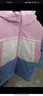 361°童裝女童加絨加厚羽絨服年冬季新款中大童保暖羽絨外套 芭蕾粉/薄霧紫 140 曬單實(shí)拍圖