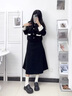 LeeXX WASSUP日本ZGP黑色6.0CM厚底洞洞鞋女款夏2025外穿增高踩屎感防滑涼拖鞋 3091-2白色 鉚釘機器人 37 38 曬單實拍圖
