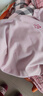 品彩（PinCai）衛衣女春秋圓領(lǐng)上衣簡(jiǎn)約純色字母刺繡衛衣時(shí)尚百搭外套P143W1015 曬單實(shí)拍圖