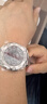 卡西歐（CASIO） G-SHOCK鋼鐵黑暗之心明星同款藍天使GST-B100太陽(yáng)能男表運動(dòng)手表 GST-B400D-1APRT 曬單實(shí)拍圖