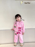 咭卡咭為女童套裝春秋2025新款洋氣兒童小女孩衣服1-3寶寶衛(wèi)衣兩件套4-6歲 桃粉色 常規(guī) 春秋套裝 120 cm碼建議5-6歲(身高115左右） 曬單實拍圖