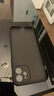 庫珀森 適用蘋(píng)果12手機殼iPhone12Pro Max保護殼磨砂硬防摔12mini鏡頭全包時(shí)尚男女 蘋(píng)果12(6.1英寸)【石墨黑】 曬單實(shí)拍圖