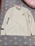 皮爾卡丹（pierre cardin）2025新款秋冬裝半高領(lǐng)衛(wèi)衣男長(zhǎng)袖打底衫修身內(nèi)搭上衣男士t恤休閑 802米色 常規(guī) M 建議 100-120斤 曬單實(shí)拍圖