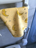 新款合成鹿皮干發(fā)巾強吸水擦頭發(fā)毛巾護發(fā)耐用洗臉速干包頭巾專(zhuān)用 黃色袋裝【兒童干發(fā)/女士洗臉】 曬單實(shí)拍圖