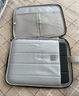 摩奇奧（MOQO）蘋(píng)果iPad11英寸pro12.9平板內膽收納包air4mini6鍵盤(pán)袋pad電腦包 清新黑(銀蘋(píng)果版)夜光 內置筆槽 13.3英寸 曬單實(shí)拍圖