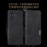 豪丫小米 紅米K50手機殼翻蓋Redmi鏡頭全包電竟版前搭磁吸扣紅米K50Pro軟硅膠套至尊版防摔保護仿真皮 紅米K50/紅米K50Pro 黑灰復古皮紋 曬單實拍圖