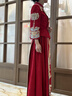 枝己新中式秀禾服新娘婚紗2025新款結婚禮服敬酒服古裝嫁衣出閣服婚服 H043 M 曬單實(shí)拍圖