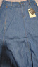 beanpole【新品】濱波 2025春夏女士復(fù)古韓系穿搭全棉A字牛仔裙 藍(lán)色 XS 155/62A 025 曬單實(shí)拍圖