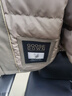 雅戈爾（YOUNGOR）羽絨服男立領可脫帽設計休閑百搭穿著舒適短羽絨服 卡其 L 175/96A 曬單實拍圖