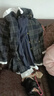 舒芳蝶（shufangdie）韓劇女主穿搭學(xué)院風(fēng)連衣裙氣質(zhì)高級感超好看格子百褶裙2025年新款 格紋 L 曬單實(shí)拍圖